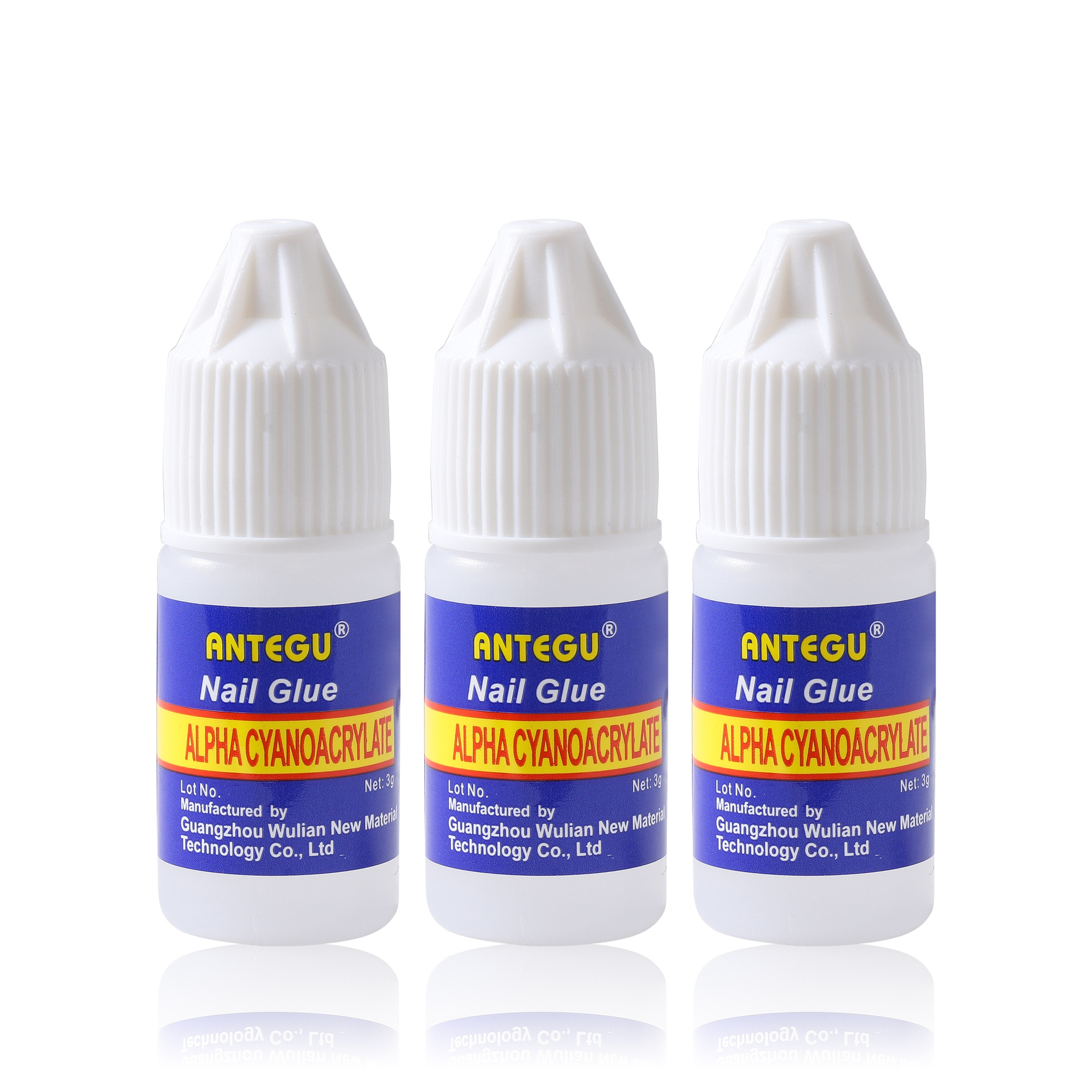 Suministro transfronterizo pegamento de uñas pegatina de agua pieza de uñas joyería especial 3G pegamento de uñas suministros de uñas al por mayor