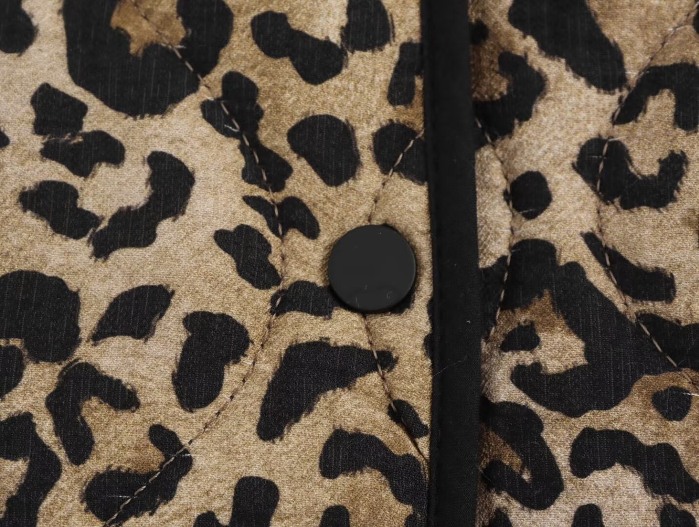 Women's Streetwear Leopard Single Breasted Cardigan Cotton Clothes display picture 14