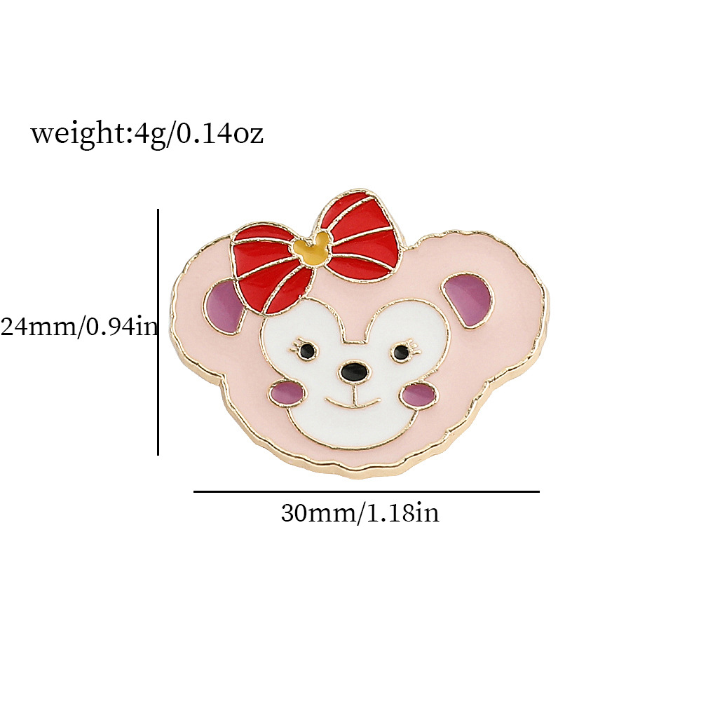 Venta caliente cien Sanrio serie de metal broche de dibujos animados coolomi Yugui perro KT gato todo-fósforo de moda insignia