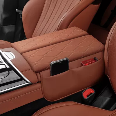 Suitable for Mercedes-Benz S-Class S450L S400 central control armrest box pad Maybach S480 armrest box protective pad (Armrest box pad) - mercedes-benz-s-special-chushiba