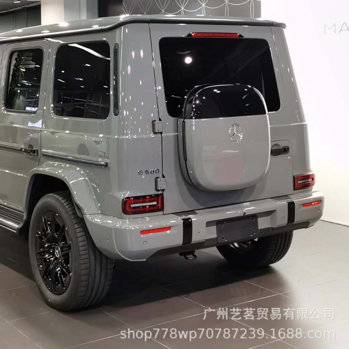 Mercedes-Benz G-Class G500G63G550G350G450G400G65 rear door spare tire upgrade G580 small storage bag