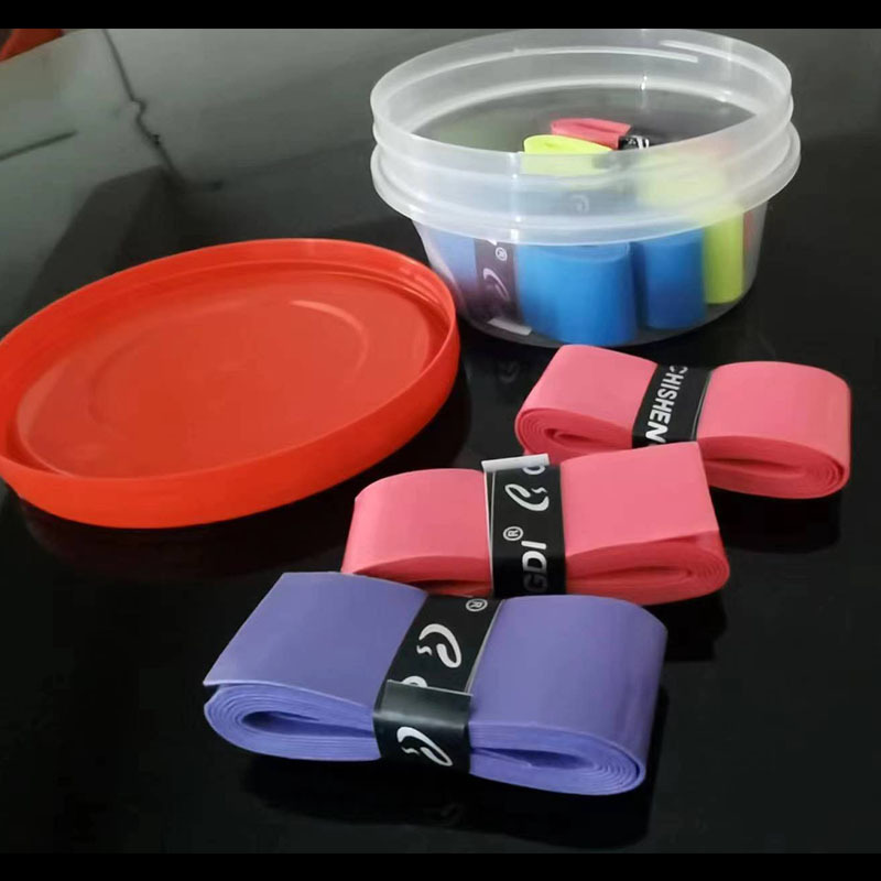 필름 천공 플랫 배드민턴 라켓 손 접착제 땀 흡수성 미끄럼 방지 손 접착제