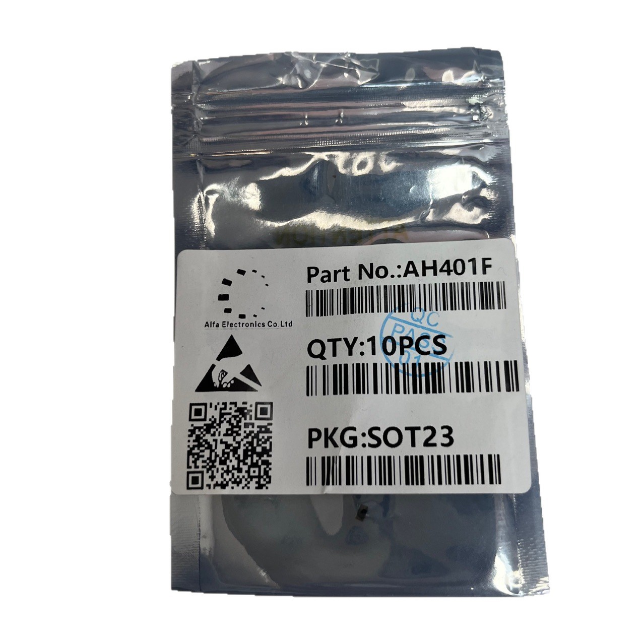 Ah401F Bipolar Hall Component Switch Sensor Chip Replaces Ss41F Ss40A Us188 High Voltage Resistance