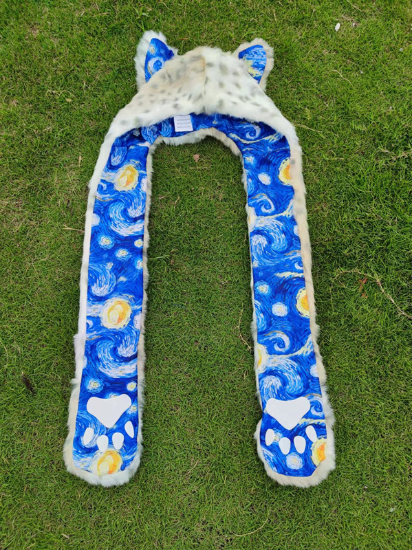 Van Gogh Snow Leopard