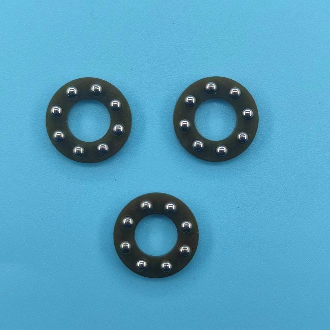 推力球轴承尼龙保持架推力球轴承外径18.5mm内径8.3mm不锈钢