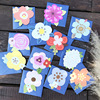 Cartoon cute postcard, cards, South Korea, flowered, wholesale