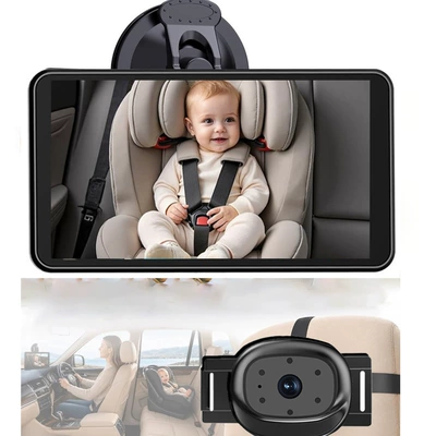 Vehicle camera wireless baby monitoring car-mounted