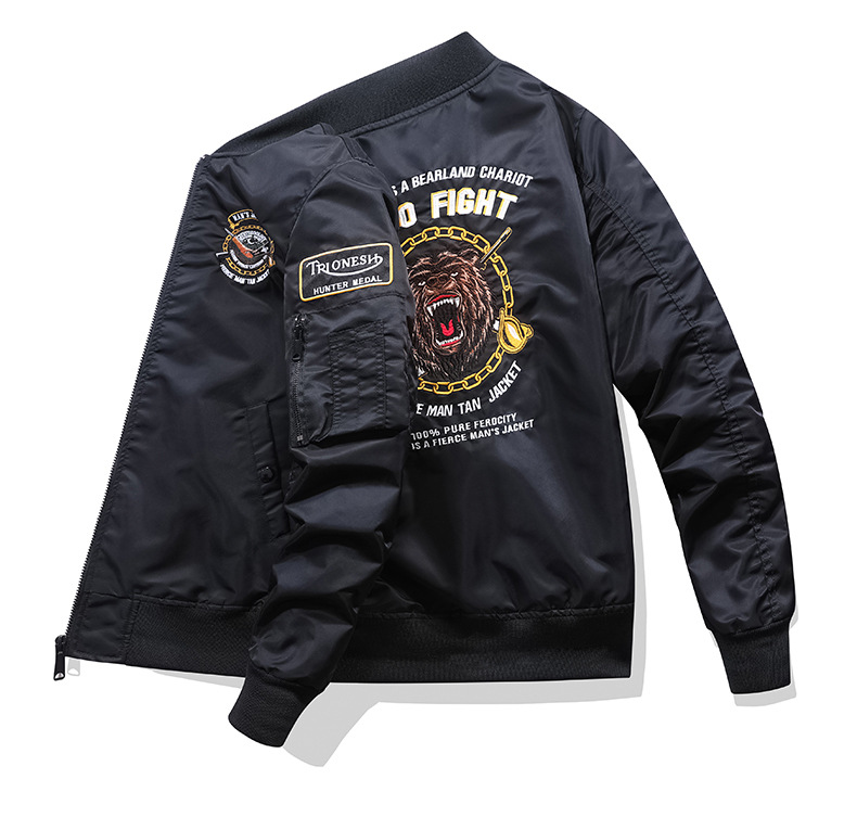 Abbigliamento maschile moda di strada giacca in pelle ampia e carina tuta da motociclista da uomo giacca da pilota per ragazzi carini_voghion.com