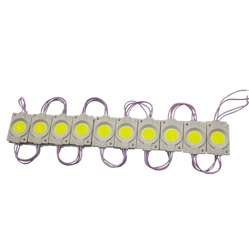 LED module 12V light box light -emitting character COB injection molding module signature light source waterproof module advertising module advertising module
