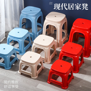 Wholesale Plastic Stool Kindergarten Children's Non-slip Low Stool Household Shoe Changing Small Stool Living Room Thickened Chair Commercial