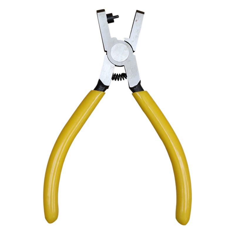 5-дюймовый мини-ремешок ПИРСЫ открытые клещи с клещами Кожаный Дырокол DIY Инструмент для отверстий для кожи