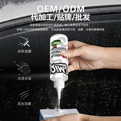polishing and water stain cleaning – Glass agent