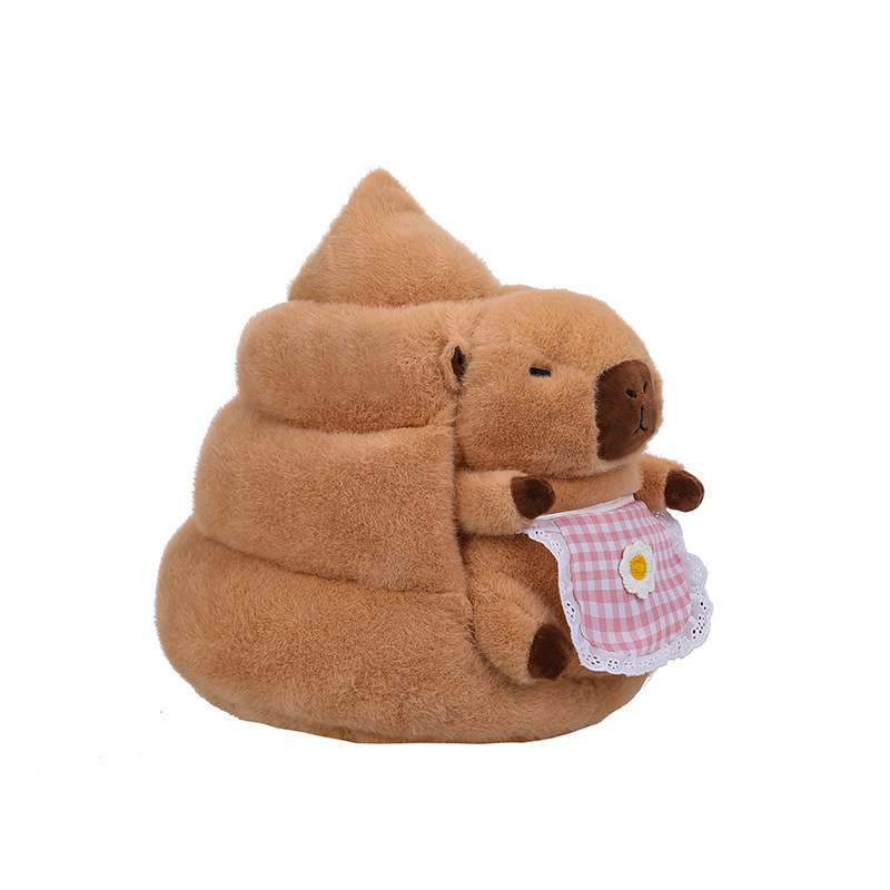 パパの巣カピバラぬいぐるみカピバラ枕クリエイティブカピバラの巣人形睡眠人形誕生日ギフト|undefined