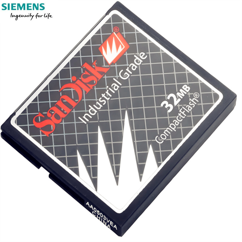 西门子6AV6574-2AC00-2AA1触摸屏储存卡CF 存储卡 512 MB