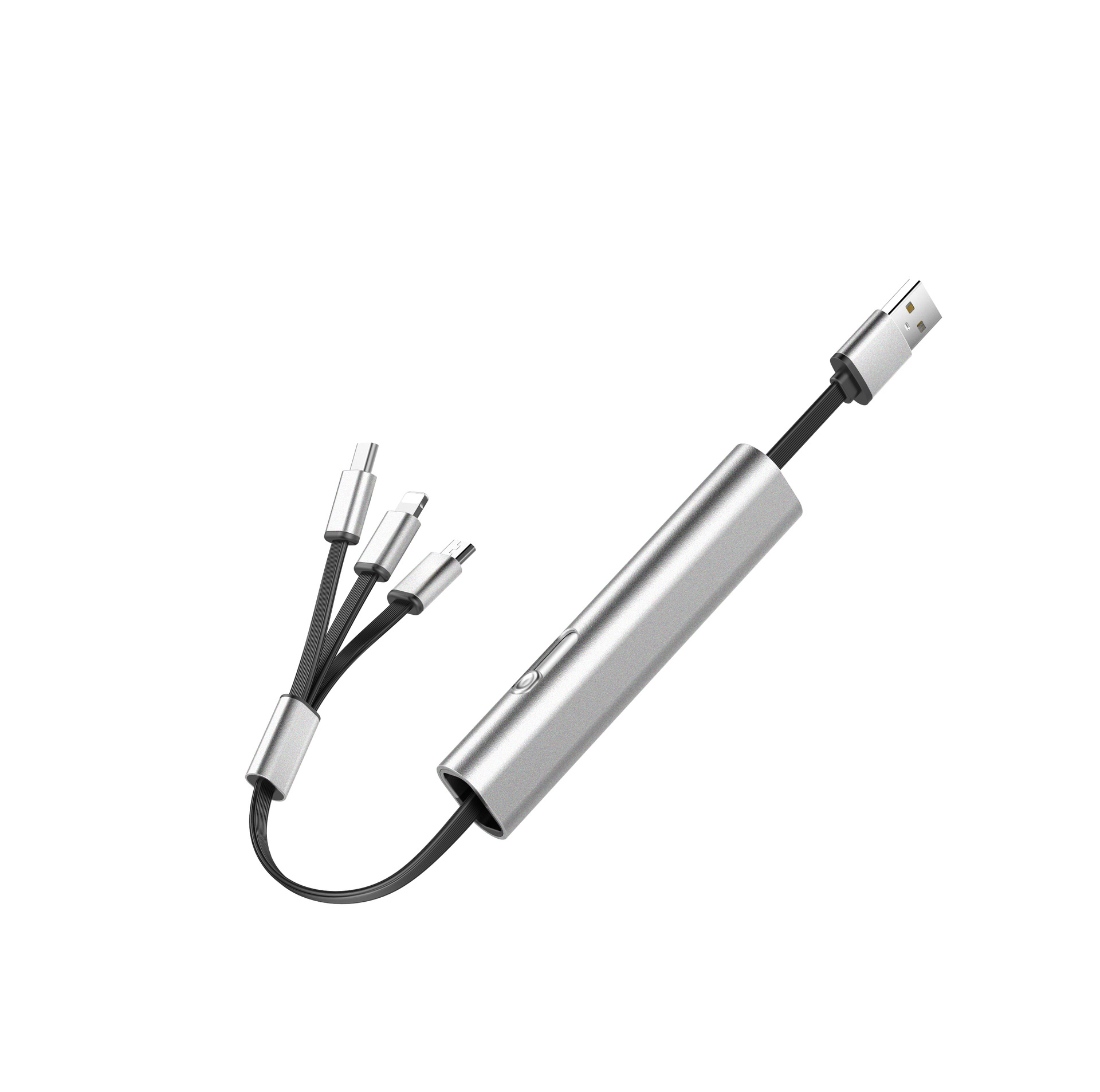 Cable de datos retráctil tres en uno, cable de carga multifuncional para teléfono móvil, cargador de coche, venta al por mayor, logotipo personalizado, fábrica con stock.