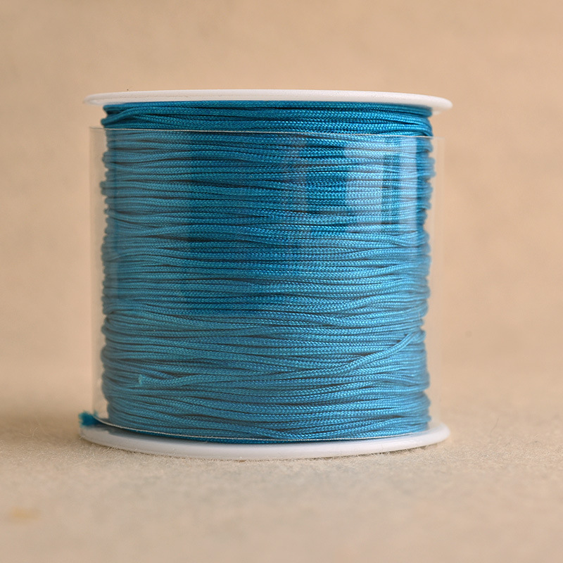 71 / 73 / 72 No. 0.4 / 0.8mm hilo de jade hilo de cuentas diy hilo tejido a mano línea de unión colgante alambre de nudo chino image 34