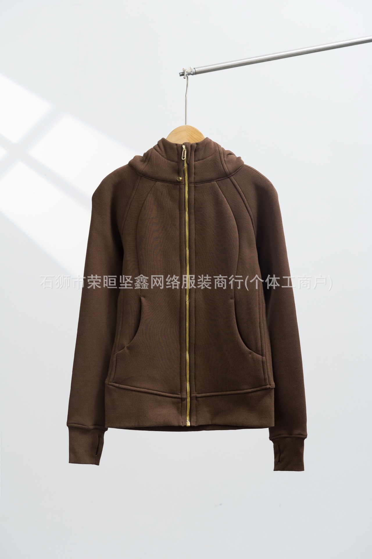 修身款蒸馏咖啡金标+金拉链 / 4【建议90-105】