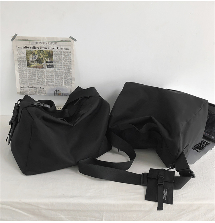 New South Korea simple trend big shoulder bag fashion shortdistance travel bag fitness bagpicture1