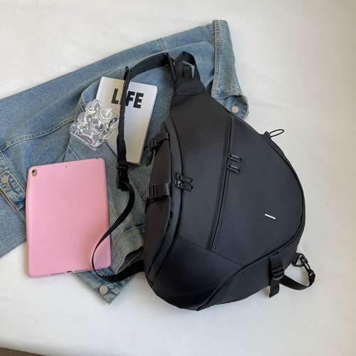 2025 New Men's Workwear Crossbody Bag, Fashion Brand Nylon Sports Casual Bag, Student Unisex Shoulder Bag, Men's Functional Crossbody Bag