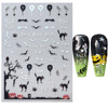 Nail stickers, adhesive fake nails for nails, suitable for import, new collection, halloween, 3D, wholesale