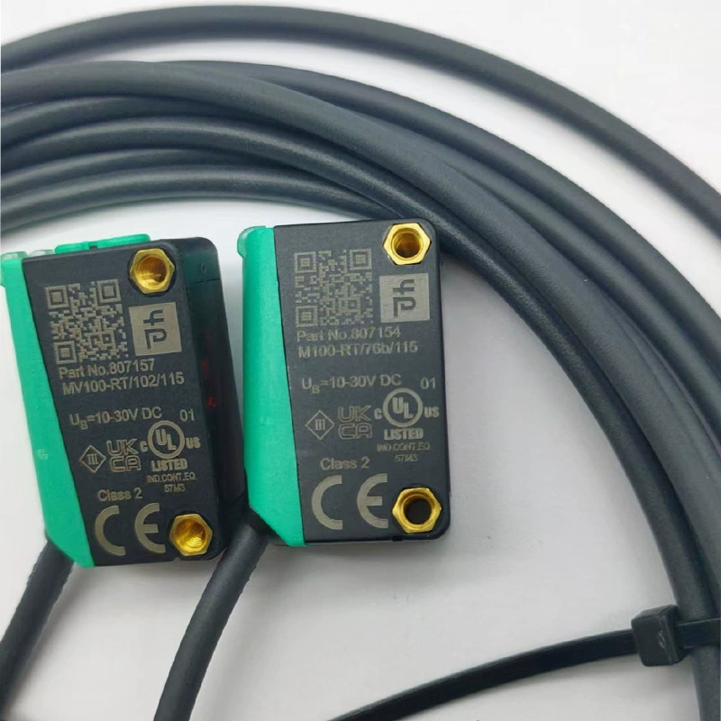 PF Pepperl+Fuchs M100/MV100-RT/76B/102/115 Продольно-лучевой фотоэлектрический датчик