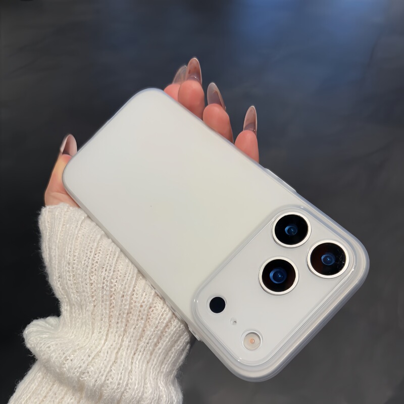 适用iPhone17promax手机壳半透超薄磨砂苹果16简约15防摔14保护套|undefined