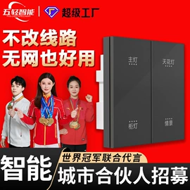 智能开关;开关电源;筒灯