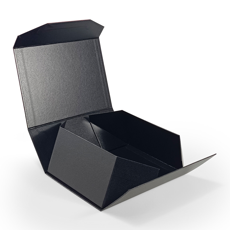 T12 customizable caja de tapa dura plegable de alta calidad hermosa caja de unión magnética para parejas