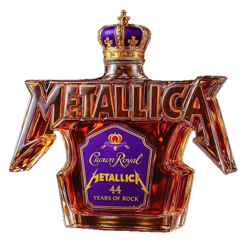 Metallica "44 Years of Rock ", botella de whisky de edición limitada