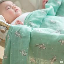 2023春秋母婴用品竹纤维婴儿包巾夏卡通印花儿童浴巾宝宝包被盖毯