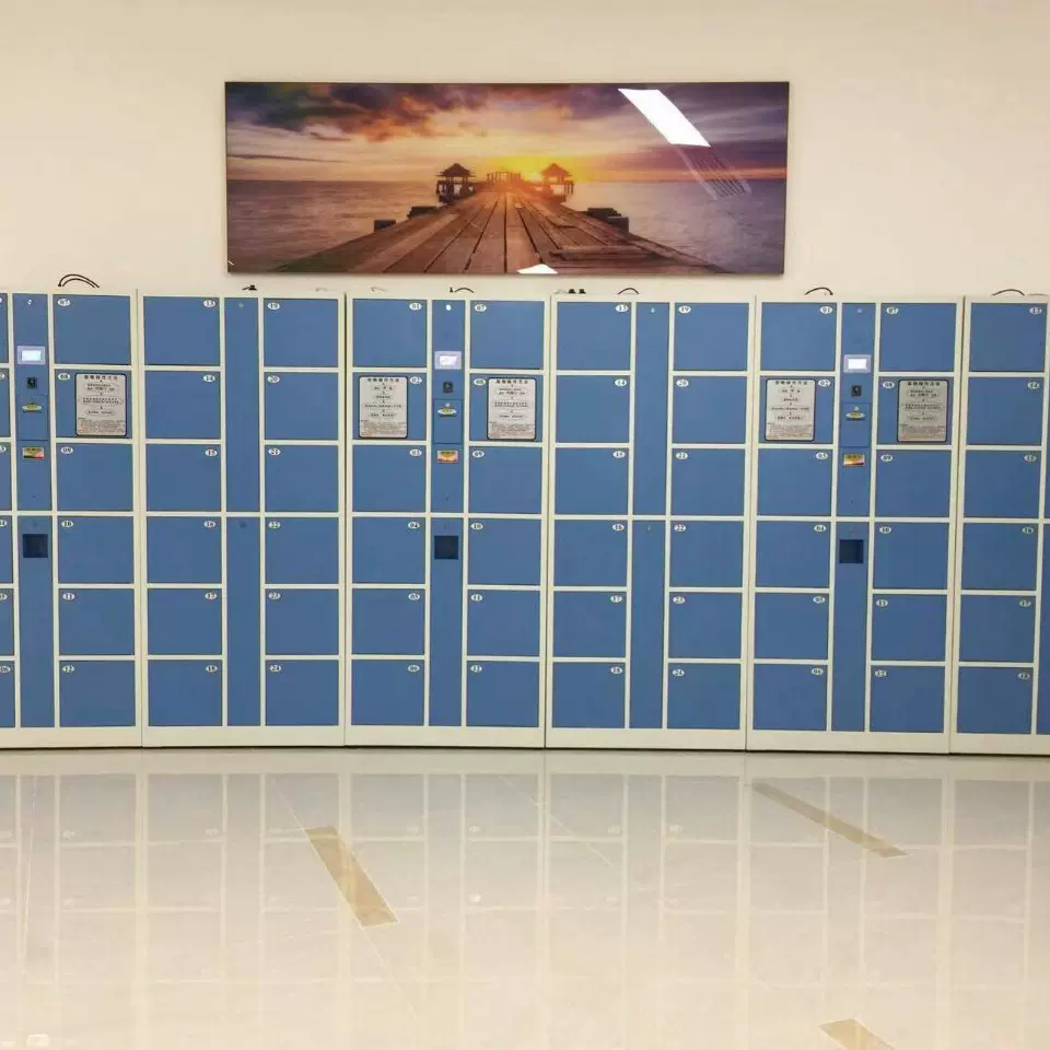 寄存柜条码打印存包柜电子置物柜超市物品保管柜手机保管柜可选