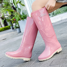 雨鞋女款成人时尚潮防滑好看的洋气硅胶高桶水鞋日系外穿雨靴胶鞋