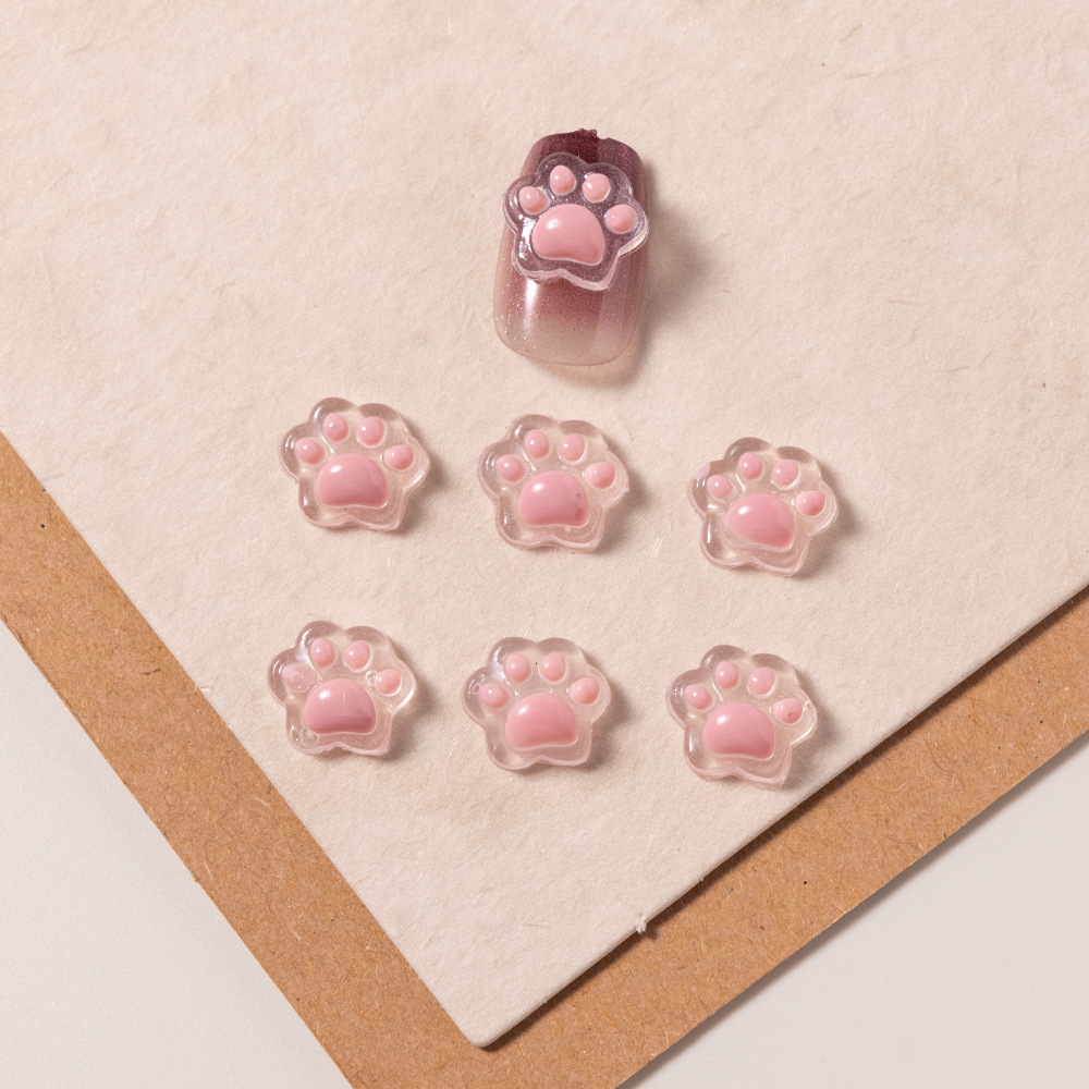 [귀여운 고양이발톱/9x10mm] #09 라이트핑크