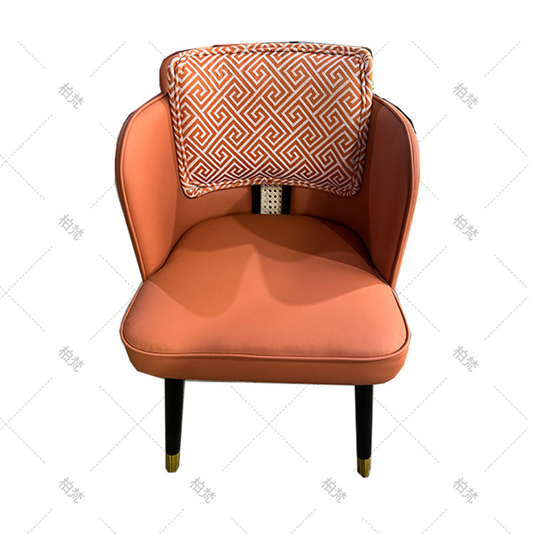 Silla de comedor de Ratán tejida D