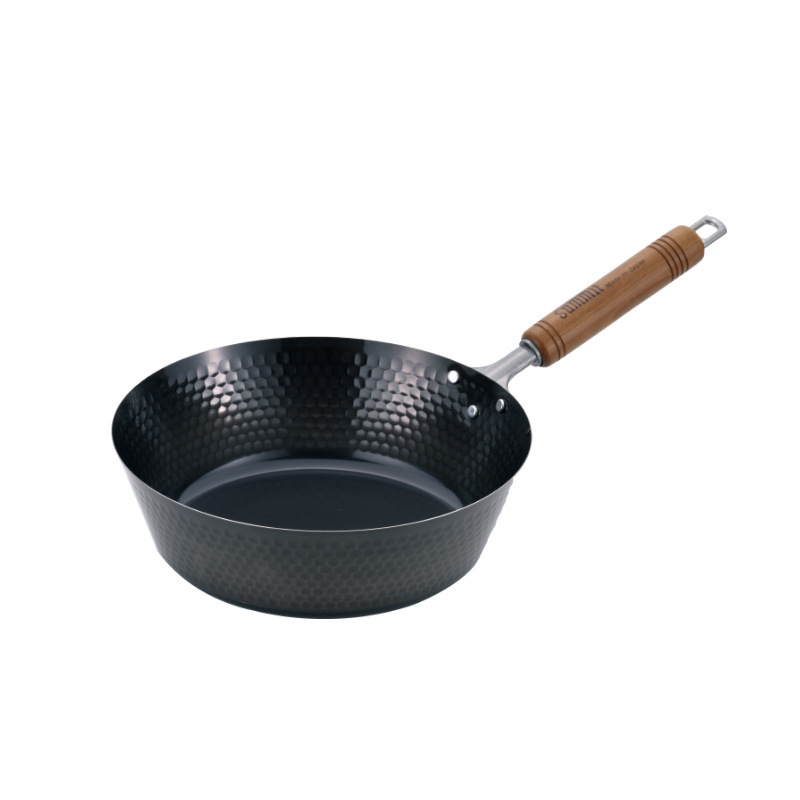 Tieliu(SUMMIT) 日本正規輸入品 高純度鉄精鉄鍋 中華鍋 ノンスティック中華鍋 無塗装|undefined