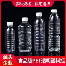 空瓶子塑料瓶透明500ml一次性矿泉水瓶子带盖PET饮料瓶果汁瓶批发
