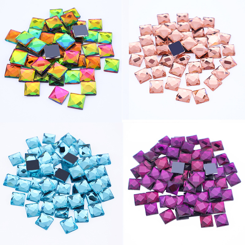 Cristales de Vidrio Cuadrados para Calzado, Ropa y Accesorios DIY image 5