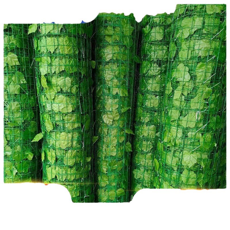 Ventas de fábrica Red de hoja verde Protección de pendiente de mina Red de tratamiento de pendiente de suelo complejo Red de protección de pendiente de hoja verde a prueba de polvo Red de protección de pendiente de hoja verde