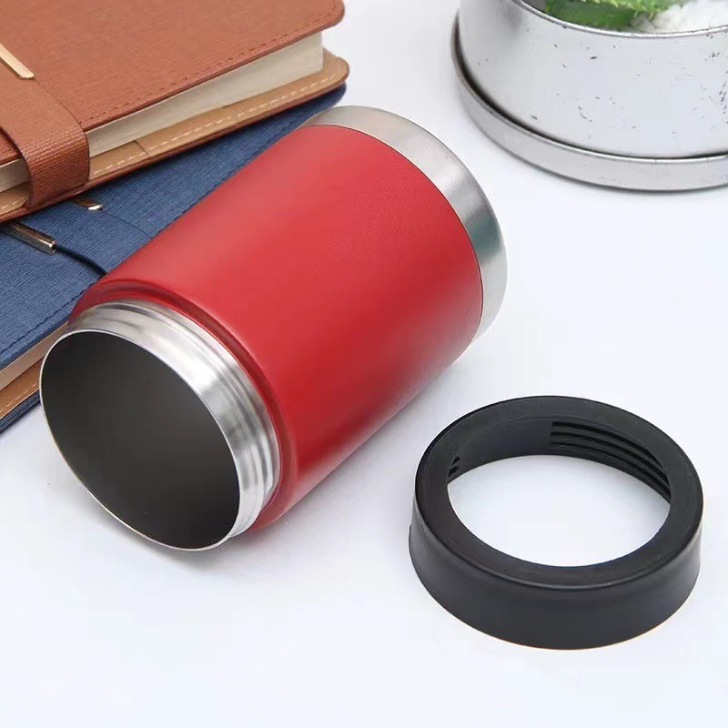 Amazon 12oz lata de coque multifuncional coche 304 lata fría de acero inoxidable lata de cerveza logo al por mayor