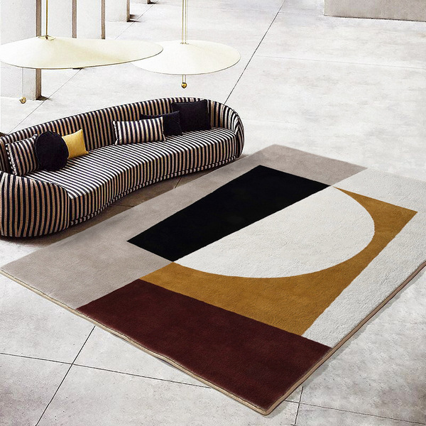 modern and minimalistic creative carpet for living room for home use