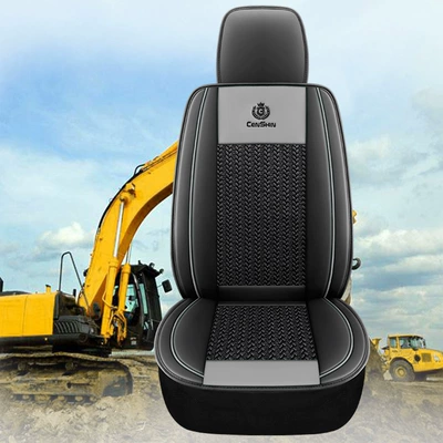 Universal seat cover Doosan, Caterpillar, Hitachi, Kobelco, Liugong - gray-standard-edition-order-remarks-model-number