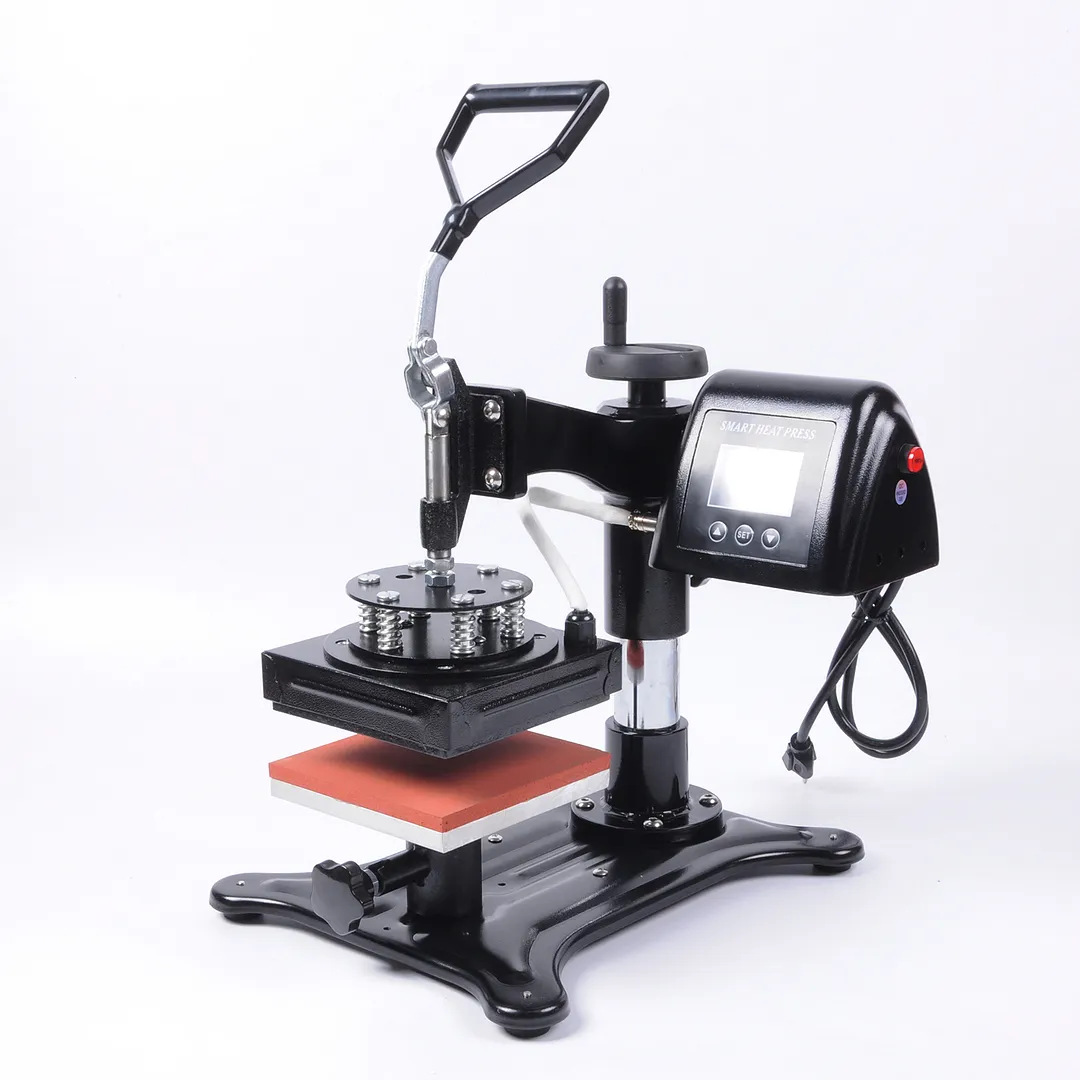 手动智能压烫机 内衣裤LOGO烫唛机 服装领标胸标烫标机烫画机