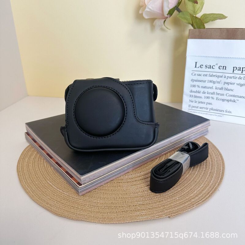 Suitable for Canon G12 G11 Camera Leather Case Shoulder Camera Bag G12 Photography Bag G11 Retro Protective Case Suitable for Canon G12 G11 Camera Leather Case Shoulder Camera Bag G12 Photography Bag G11 Retro Protective Case