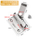 Stainless steel color [right nail and right opening {large size}]