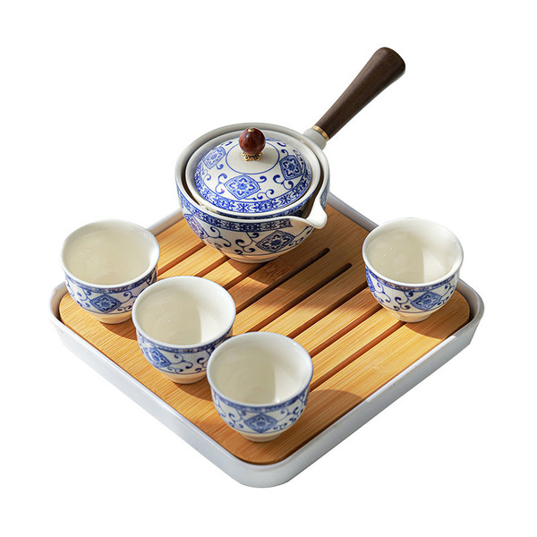 Automatic travel tea set