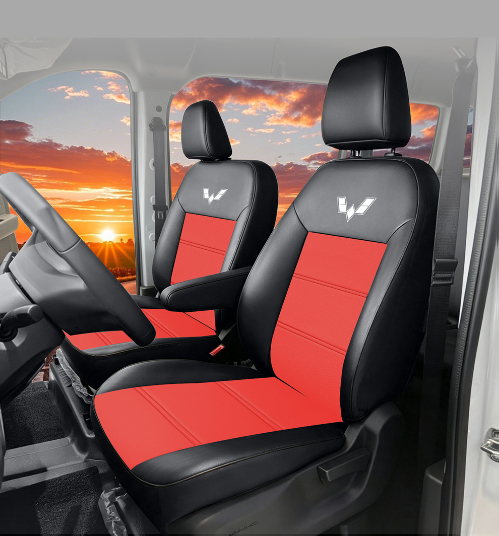 Wuling Yangguang Pro 2-seater and 6-seater special full-cover seat covers for new energy cargo and passenger vans, suitable for all seasons