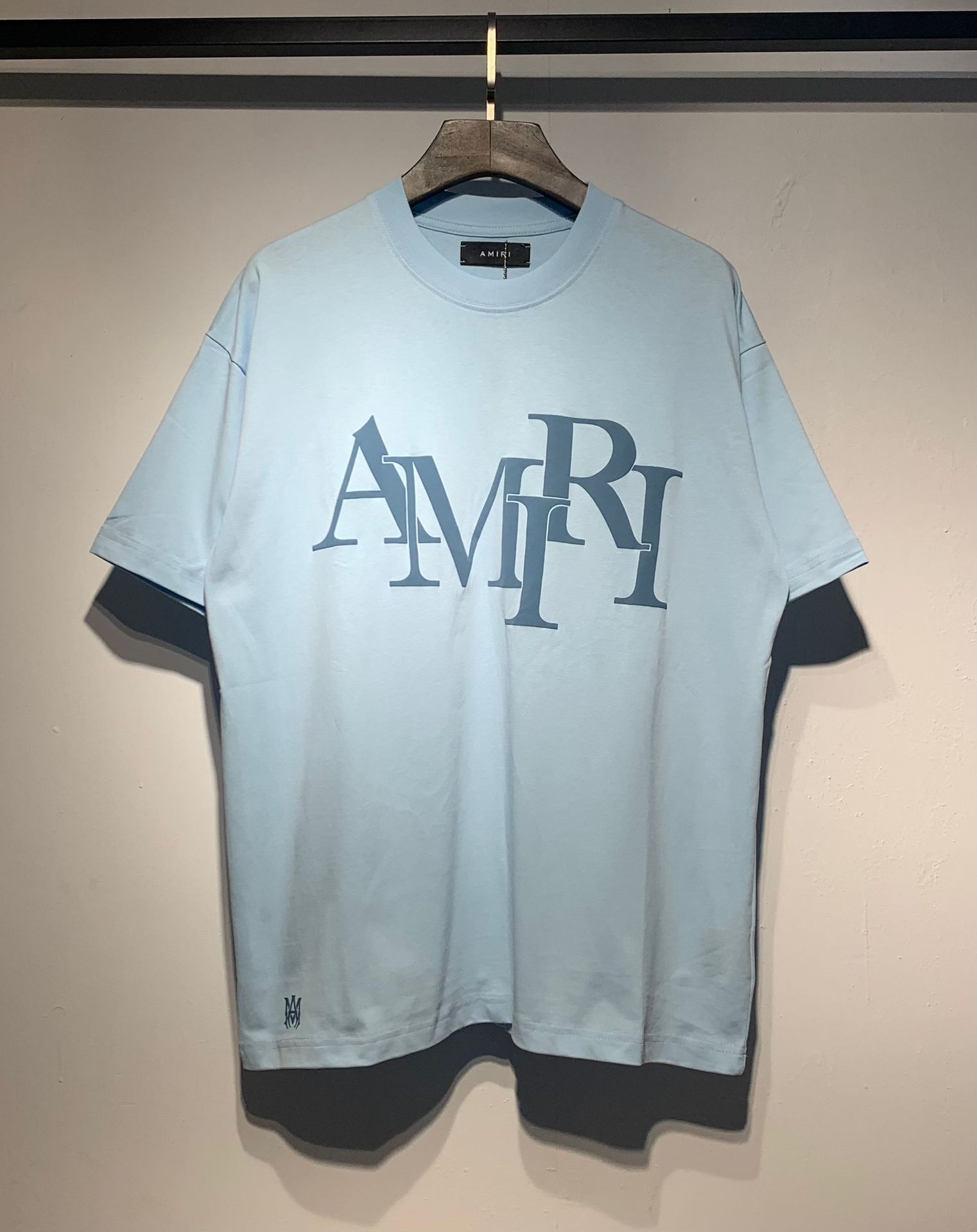 Verano nueva camiseta de manga corta impresa de letras suelta marca de moda hombre camiseta casual de media manga mujer