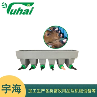 34L喂奶桶犊牛羔羊牧场养殖大型喂奶桶6嘴橡胶奶嘴安装喂奶器