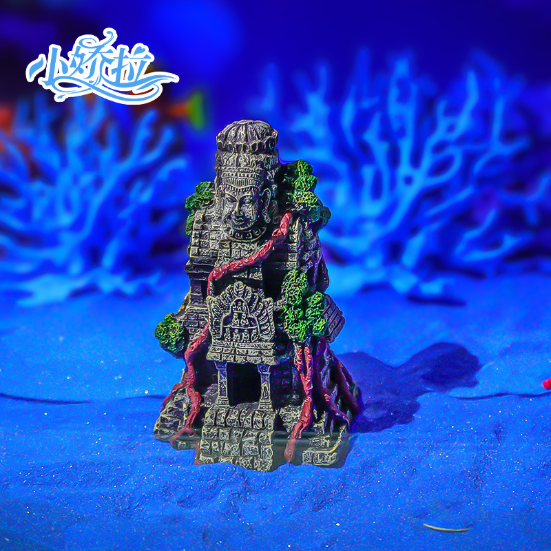 Roca Artificial Decorativa para Acuarios, Paisajismo Acuático, Decoración de Reptiles, Venta al Por Mayor del Fabricante