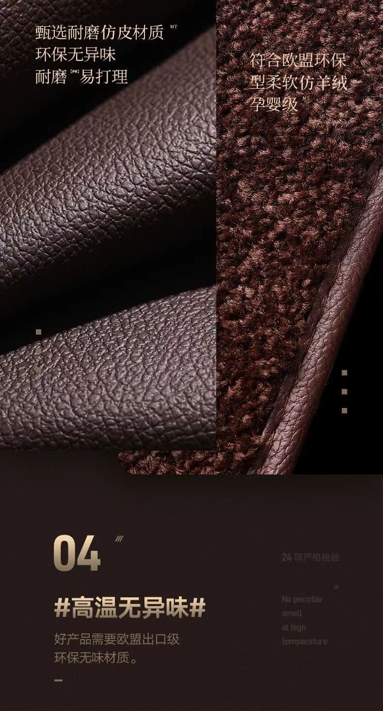 Suitable for Audi A6La4La3Lq3 Q2L Q5La8L Q7 A5 Simulated Leather Fully Surrounded Car Special Floor Mats